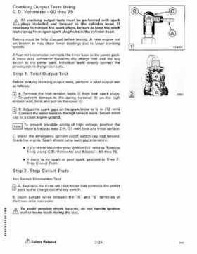 1988 Johnson Evinrude CC 60 thru 75 outboards Service Repair Manual P/N: 507662, Page 136