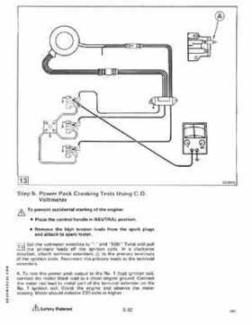 1988 Johnson Evinrude CC 60 thru 75 outboards Service Repair Manual P/N: 507662, Page 144