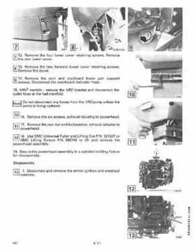 1988 Johnson Evinrude CC 60 thru 75 outboards Service Repair Manual P/N: 507662, Page 162