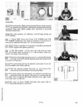 1988 Johnson Evinrude CC 60 thru 75 outboards Service Repair Manual P/N: 507662, Page 169