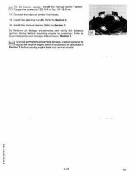 1988 Johnson Evinrude CC 60 thru 75 outboards Service Repair Manual P/N: 507662, Page 177