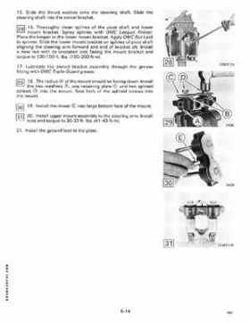 1988 Johnson Evinrude CC 60 thru 75 outboards Service Repair Manual P/N: 507662, Page 206