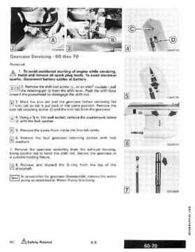 1988 Johnson Evinrude CC 60 thru 75 outboards Service Repair Manual P/N: 507662, Page 220