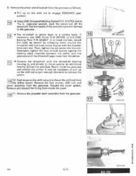 1988 Johnson Evinrude CC 60 thru 75 outboards Service Repair Manual P/N: 507662, Page 222