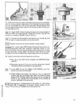 1988 Johnson Evinrude CC 60 thru 75 outboards Service Repair Manual P/N: 507662, Page 231