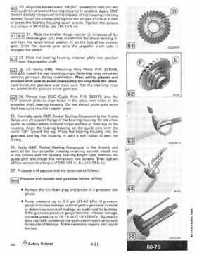 1988 Johnson Evinrude CC 60 thru 75 outboards Service Repair Manual P/N: 507662, Page 232