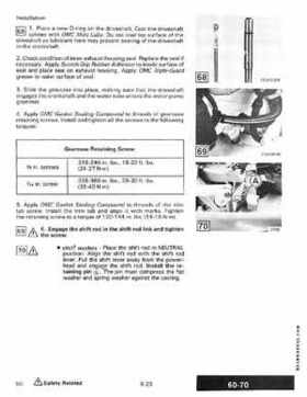 1988 Johnson Evinrude CC 60 thru 75 outboards Service Repair Manual P/N: 507662, Page 234