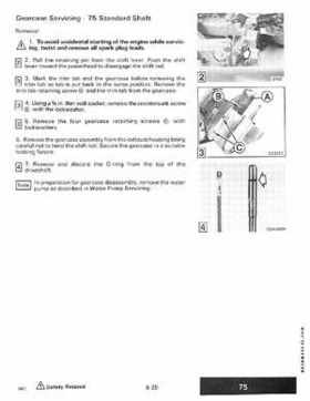 1988 Johnson Evinrude CC 60 thru 75 outboards Service Repair Manual P/N: 507662, Page 236
