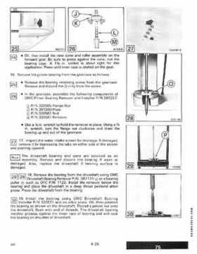 1988 Johnson Evinrude CC 60 thru 75 outboards Service Repair Manual P/N: 507662, Page 240