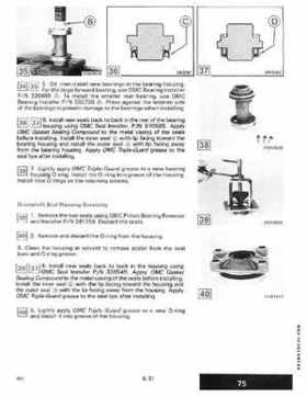 1988 Johnson Evinrude CC 60 thru 75 outboards Service Repair Manual P/N: 507662, Page 242
