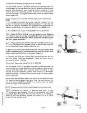 1988 Johnson Evinrude CC 60 thru 75 outboards Service Repair Manual P/N: 507662, Page 243