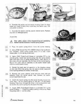 1988 Johnson Evinrude CC 60 thru 75 outboards Service Repair Manual P/N: 507662, Page 257