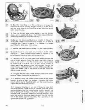 1988 Johnson Evinrude CC 60 thru 75 outboards Service Repair Manual P/N: 507662, Page 258