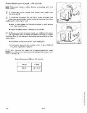 1988 Johnson Evinrude CC 60 thru 75 outboards Service Repair Manual P/N: 507662, Page 280