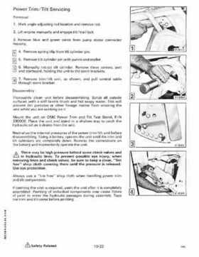 1988 Johnson Evinrude CC 60 thru 75 outboards Service Repair Manual P/N: 507662, Page 326