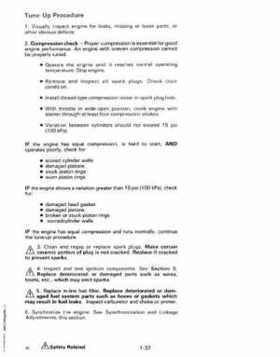 1988 "CC" Colt / Junior thru 8 Models Service Repair Manual, P/N 507659, Page 62