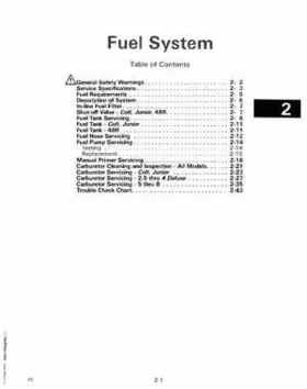 1988 "CC" Colt / Junior thru 8 Models Service Repair Manual, P/N 507659, Page 80