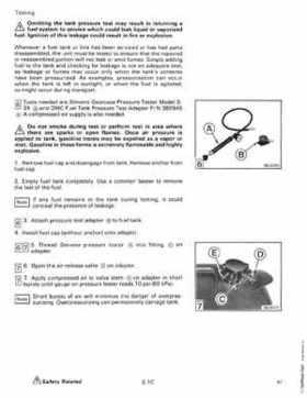 1988 "CC" Colt / Junior thru 8 Models Service Repair Manual, P/N 507659, Page 89