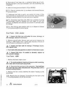 1988 "CC" Colt / Junior thru 8 Models Service Repair Manual, P/N 507659, Page 90