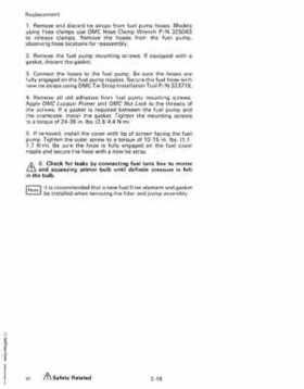 1988 "CC" Colt / Junior thru 8 Models Service Repair Manual, P/N 507659, Page 94