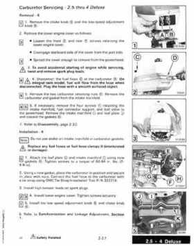 1988 "CC" Colt / Junior thru 8 Models Service Repair Manual, P/N 507659, Page 106