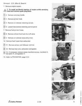 1988 "CC" Colt / Junior thru 8 Models Service Repair Manual, P/N 507659, Page 107