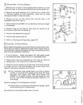 1988 "CC" Colt / Junior thru 8 Models Service Repair Manual, P/N 507659, Page 111