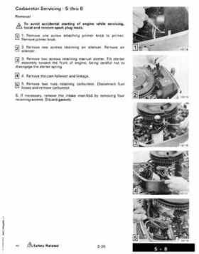 1988 "CC" Colt / Junior thru 8 Models Service Repair Manual, P/N 507659, Page 114