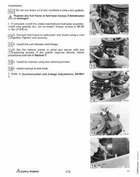 1988 "CC" Colt / Junior thru 8 Models Service Repair Manual, P/N 507659, Page 117