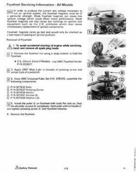 1988 "CC" Colt / Junior thru 8 Models Service Repair Manual, P/N 507659, Page 126