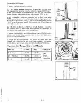 1988 "CC" Colt / Junior thru 8 Models Service Repair Manual, P/N 507659, Page 127