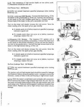1988 "CC" Colt / Junior thru 8 Models Service Repair Manual, P/N 507659, Page 129