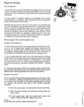 1988 "CC" Colt / Junior thru 8 Models Service Repair Manual, P/N 507659, Page 130
