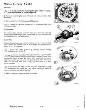 1988 "CC" Colt / Junior thru 8 Models Service Repair Manual, P/N 507659, Page 134