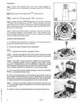 1988 "CC" Colt / Junior thru 8 Models Service Repair Manual, P/N 507659, Page 135