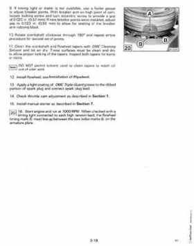 1988 "CC" Colt / Junior thru 8 Models Service Repair Manual, P/N 507659, Page 136