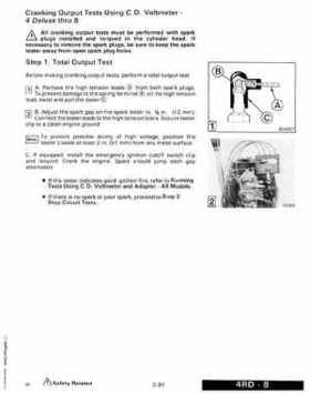 1988 "CC" Colt / Junior thru 8 Models Service Repair Manual, P/N 507659, Page 149