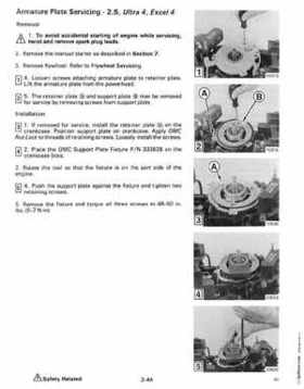 1988 "CC" Colt / Junior thru 8 Models Service Repair Manual, P/N 507659, Page 162