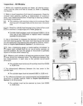 1988 "CC" Colt / Junior thru 8 Models Service Repair Manual, P/N 507659, Page 179