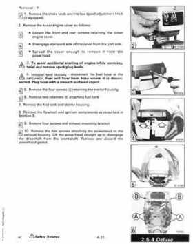 1988 "CC" Colt / Junior thru 8 Models Service Repair Manual, P/N 507659, Page 190