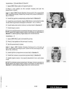 1988 "CC" Colt / Junior thru 8 Models Service Repair Manual, P/N 507659, Page 198