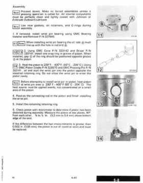 1988 "CC" Colt / Junior thru 8 Models Service Repair Manual, P/N 507659, Page 210