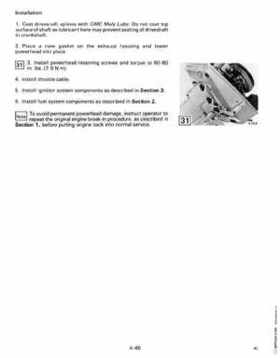 1988 "CC" Colt / Junior thru 8 Models Service Repair Manual, P/N 507659, Page 215