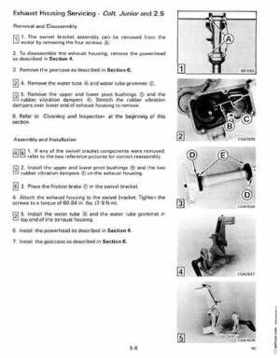 1988 "CC" Colt / Junior thru 8 Models Service Repair Manual, P/N 507659, Page 228