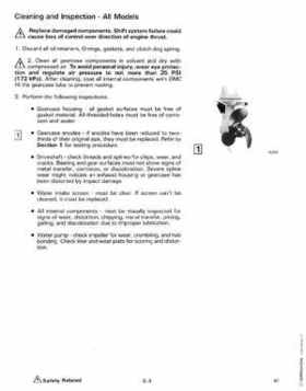 1988 "CC" Colt / Junior thru 8 Models Service Repair Manual, P/N 507659, Page 242