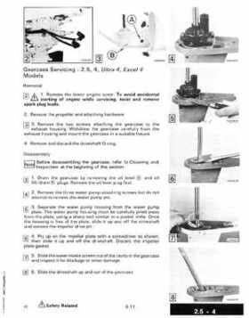 1988 "CC" Colt / Junior thru 8 Models Service Repair Manual, P/N 507659, Page 249