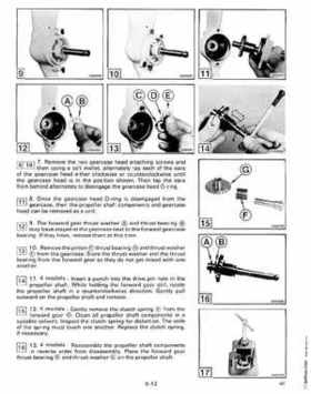 1988 "CC" Colt / Junior thru 8 Models Service Repair Manual, P/N 507659, Page 250