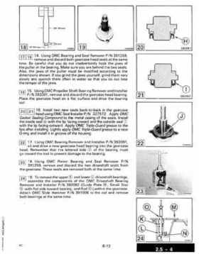 1988 "CC" Colt / Junior thru 8 Models Service Repair Manual, P/N 507659, Page 251