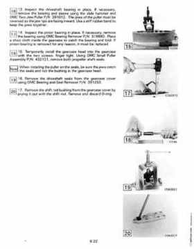 1988 "CC" Colt / Junior thru 8 Models Service Repair Manual, P/N 507659, Page 260