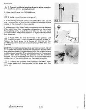 1988 "CC" Colt / Junior thru 8 Models Service Repair Manual, P/N 507659, Page 266